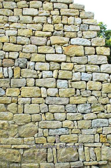 ancient stone wall graphic